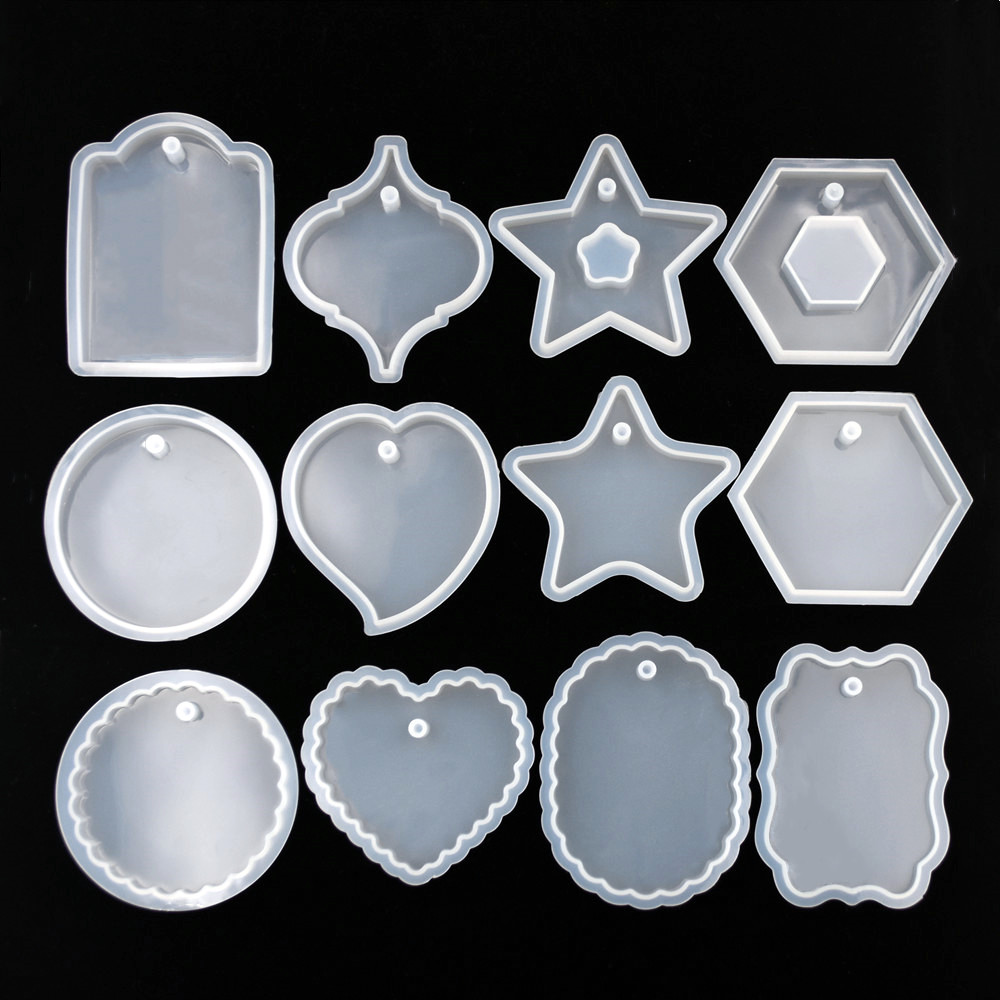 Jewelry Making Techniques - 1 szt. Forma silikonowa do zawieszek,