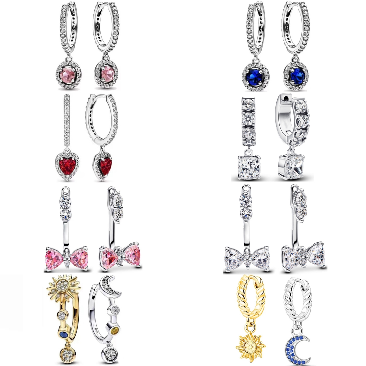 Jewelry Making Knots - Podwójny Pierścień Łuk Słońce Księżyc Pasuje