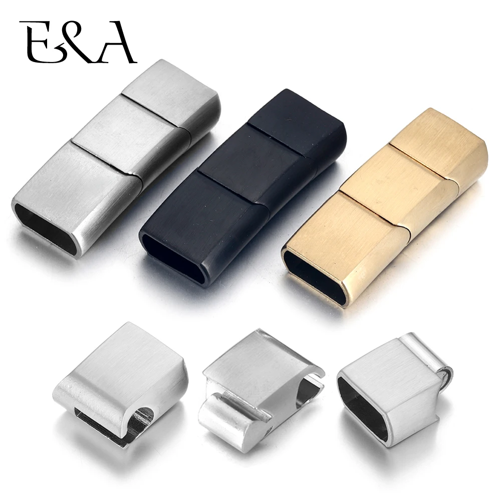 Jewelry Making Metal - Rozszerzone zapięcie ze stali nierdzewnej trzy