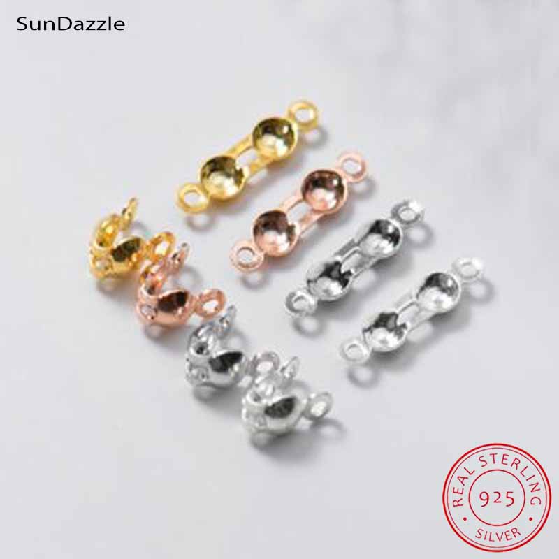 Jewelry Making Metal - 4 szt. Oryginalne, prawdziwe, czyste, solidne