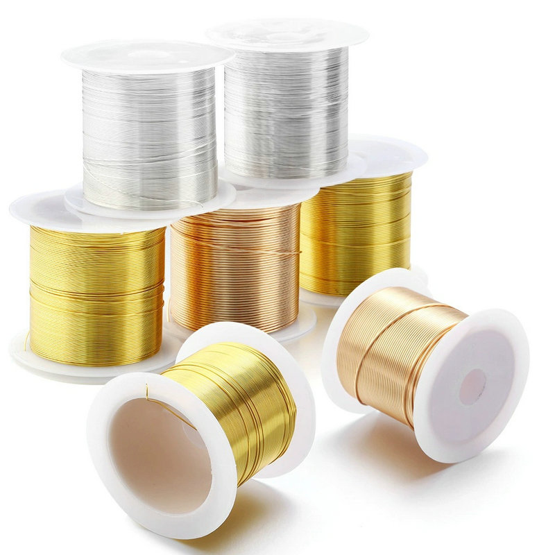 Jewelry Making Equipment - 0.3-1.0mm Biżuteria Drut miedziany Odporny na