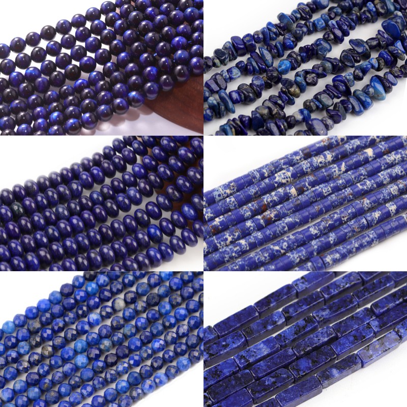 Jewelry Making Dc - DC lazuryt koraliki z kamienia naturalnego
