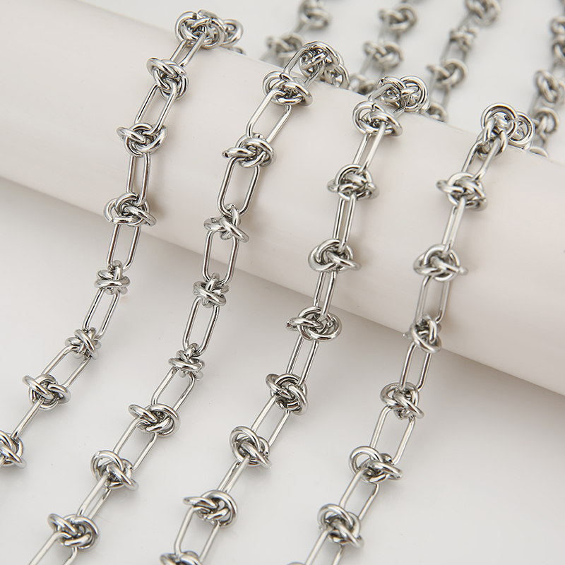 Jewelry Making Knots - 1 metr ze stali nierdzewnej Wiązanie