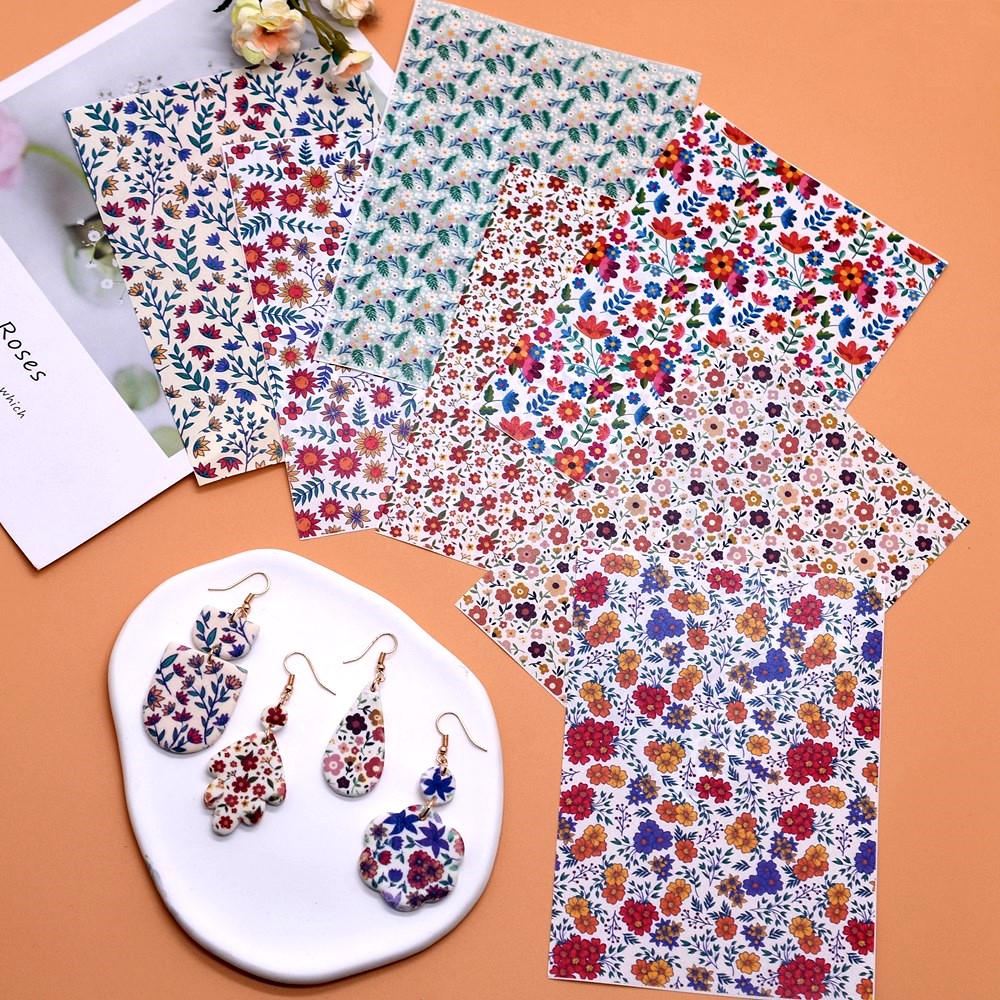 Jewelry Making Techniques - SNASAN DIY luksusowy kwiat akwarela papier