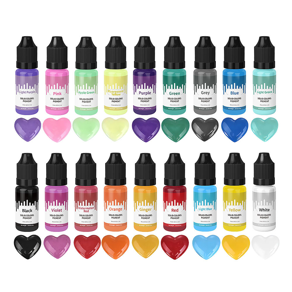 18 kolorów 10ml Macaron stały  – Jewelry Making Techniques recenzja i cena