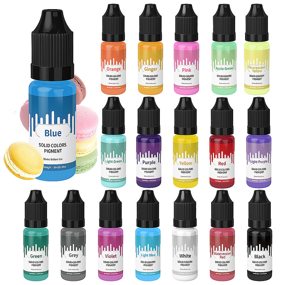 18 kolorów 10ml Macaron stały  – Jewelry Making Techniques recenzja i cena