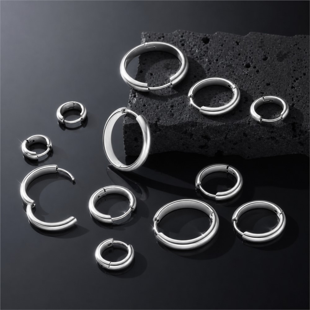 4 sztuki okrągłych kolczyków z – Jewelry Making Charms recenzja i cena