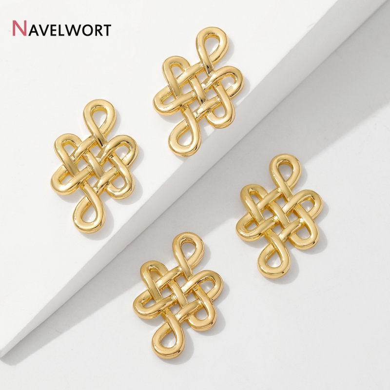 Złote (18K) pozłacane mosiężne – Jewelry Making Knots recenzja i cena