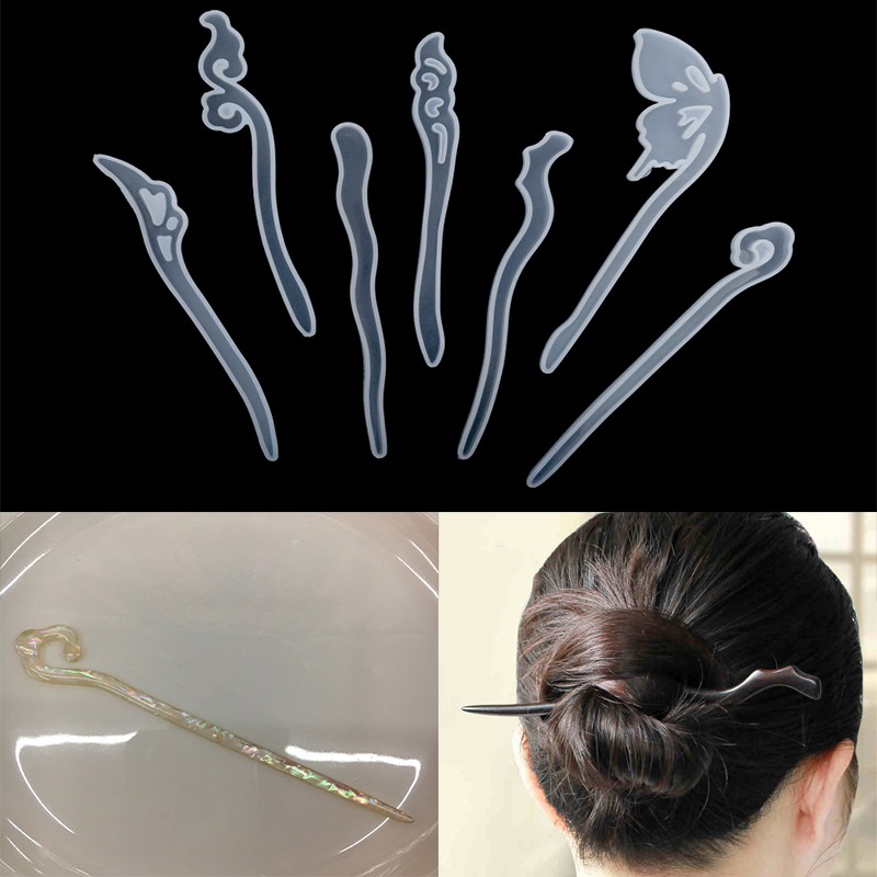1 szt. spinka do włosów siliko – Jewelry Making Techniques recenzja i cena