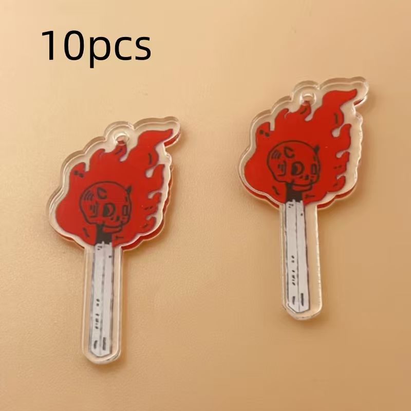 10 szt. akrylowych zawieszek w – Jewelry Making Pendants recenzja i cena