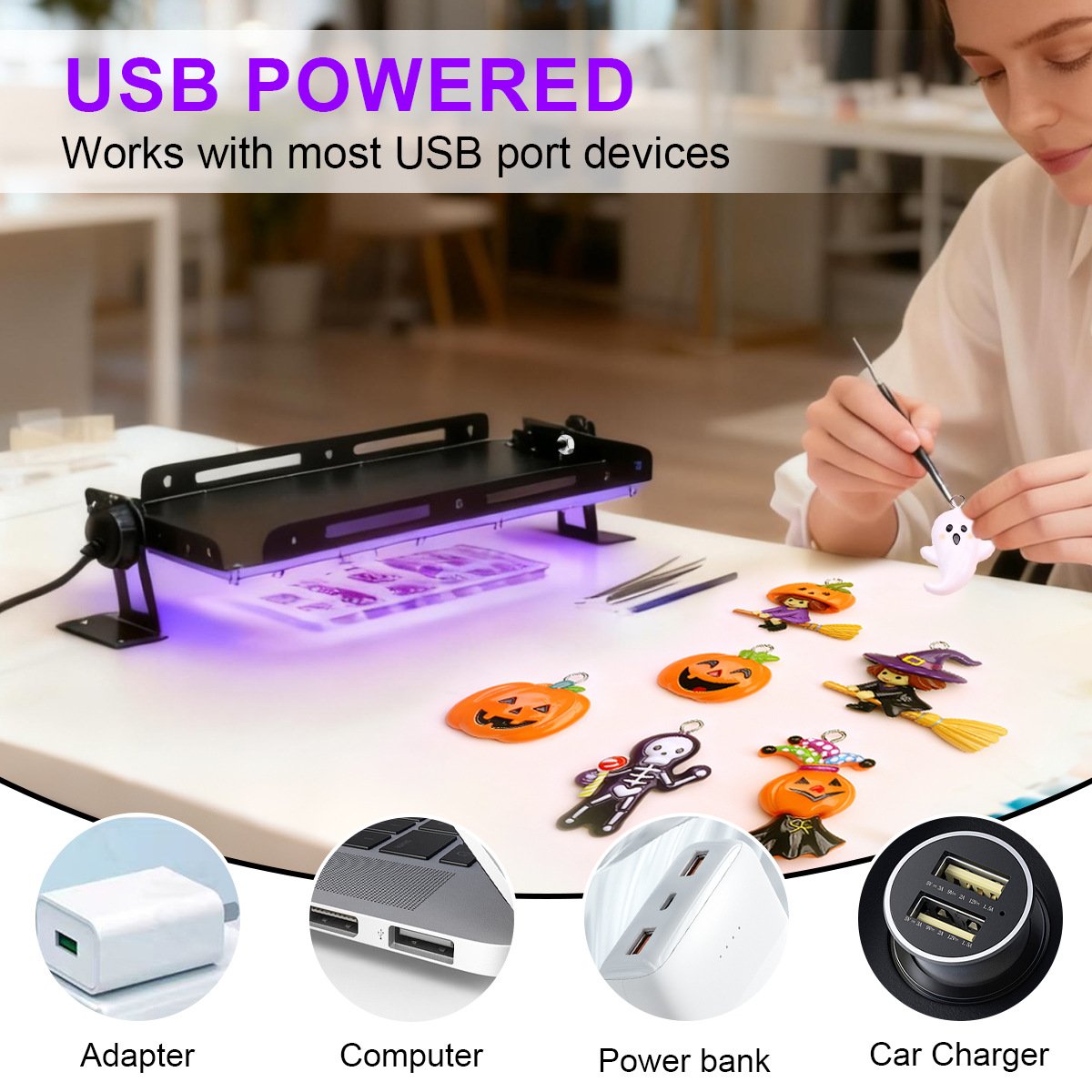 Przenośna lampa UV LED do utwa – Jewelry Making Dc recenzja i cena