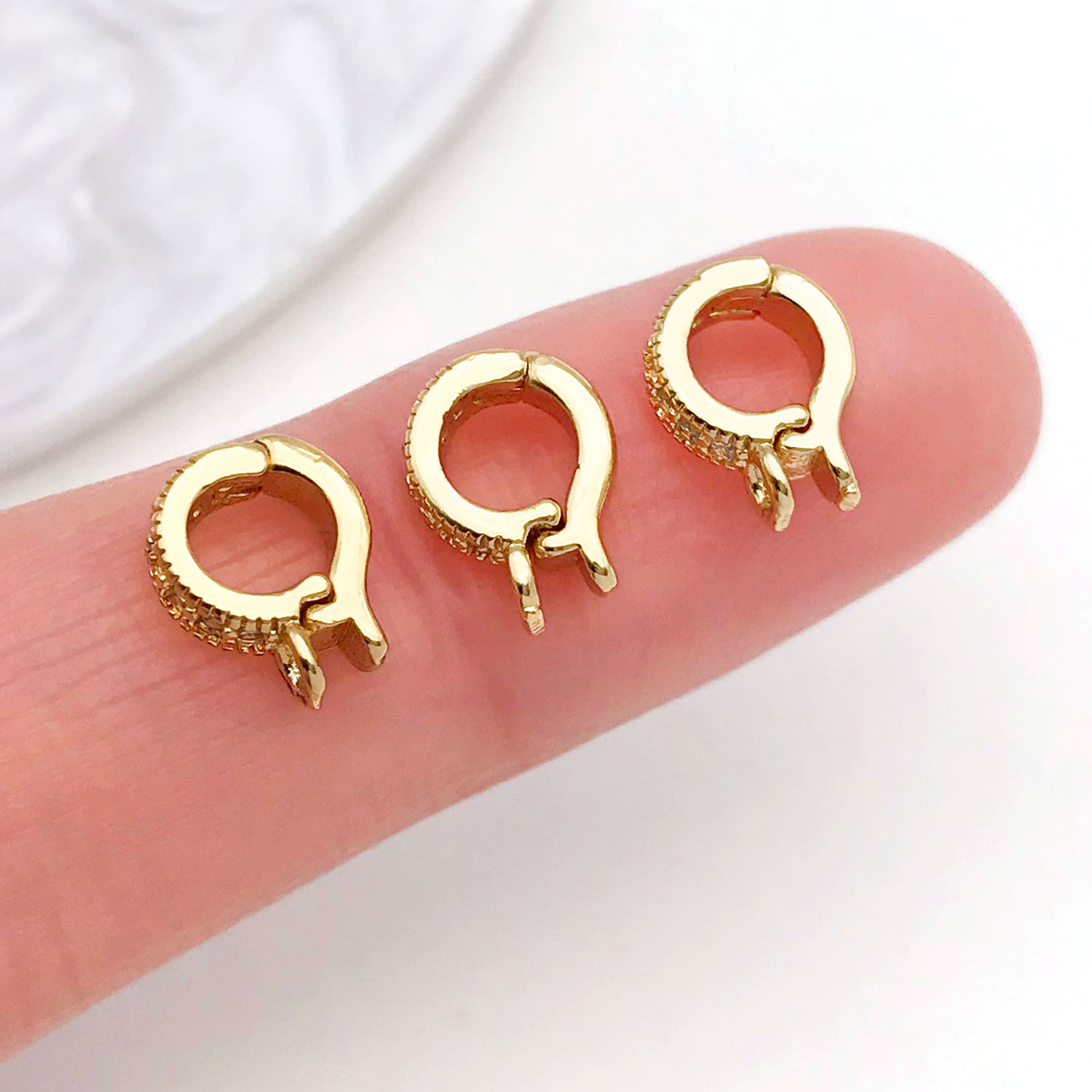 5 szt. pozłacanych 18-karatowy – Jewelry Making Charms recenzja i cena