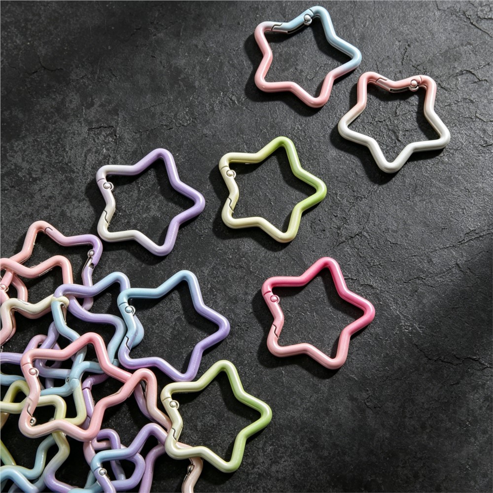 5 SZT. Gradientowe Kółka Spręż – Jewelry Making Charms recenzja i cena