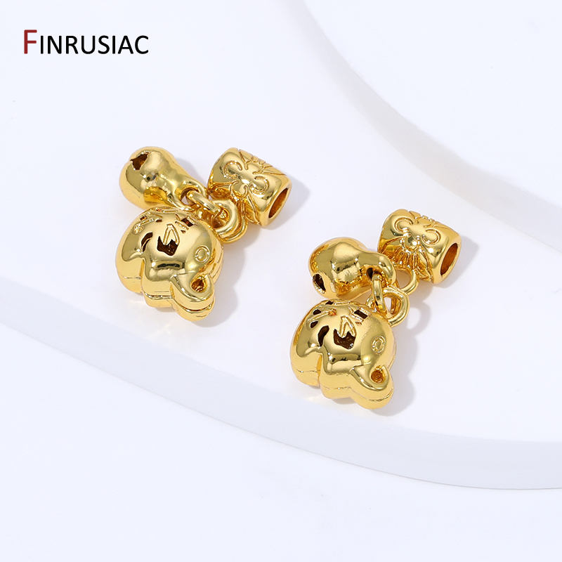 Zawieszki z mosiądzu platerowa – Jewelry Making Charms recenzja i cena
